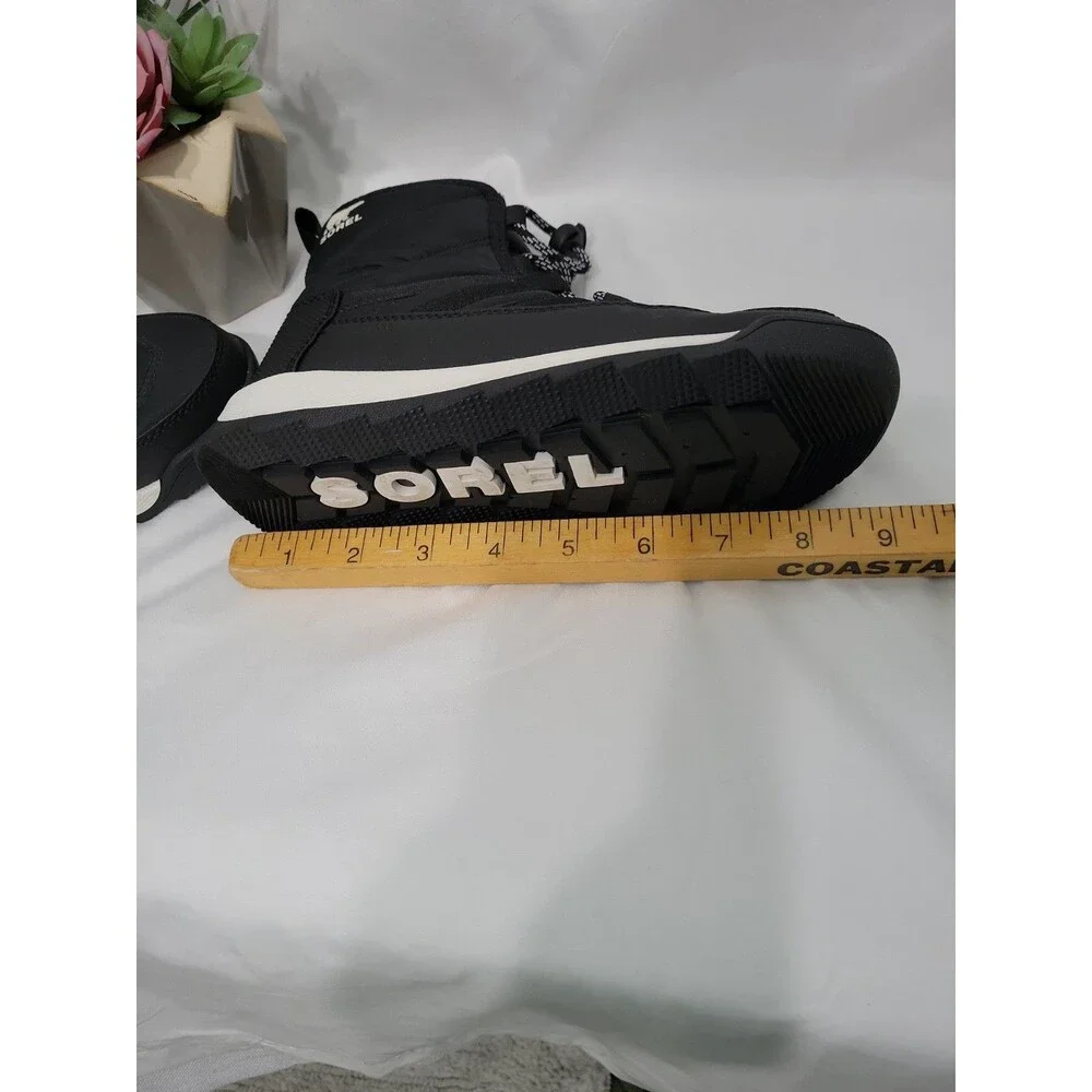 Sorel Whitney Toddler Shoes Size 2 (Big Boy) Black   Waterproof Boots Unisex